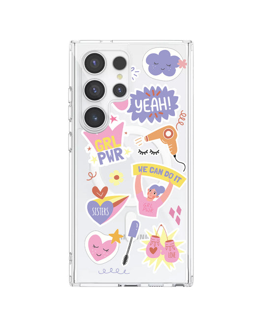 Magsafe Case - Girl Power Sticker Pack