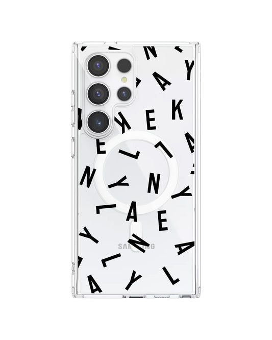 Magsafe Case - CUSTOM MONOGRAM 1.0 Noir