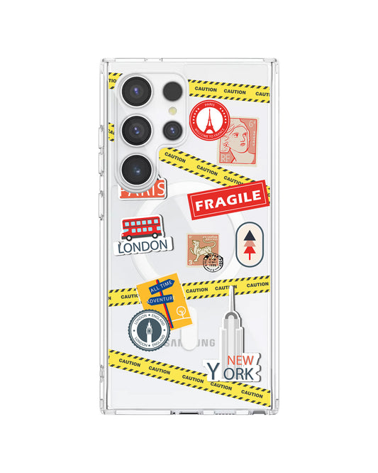 Magsafe Case - Travel Stickers