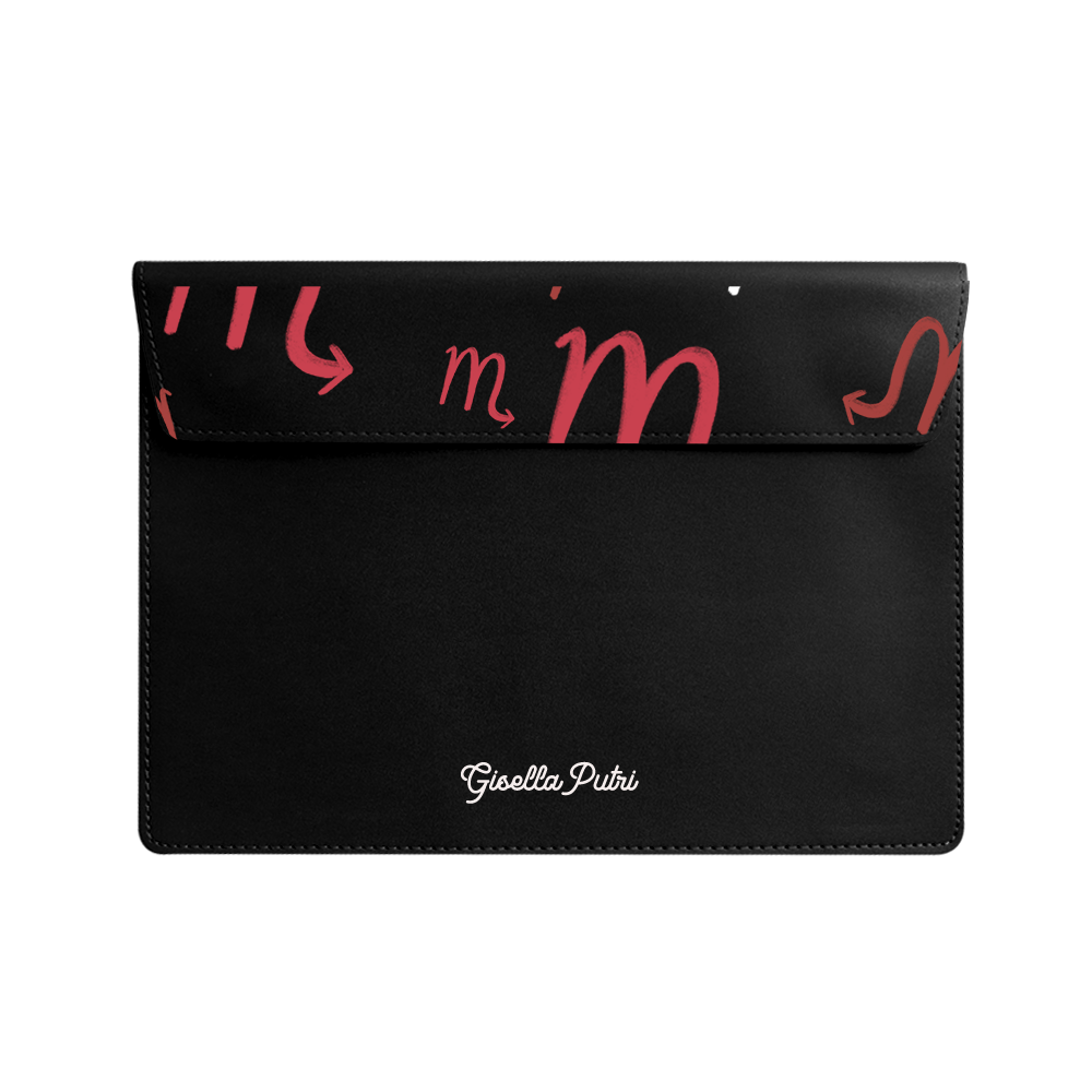 Vegan Leather Sleeve - Scorpio