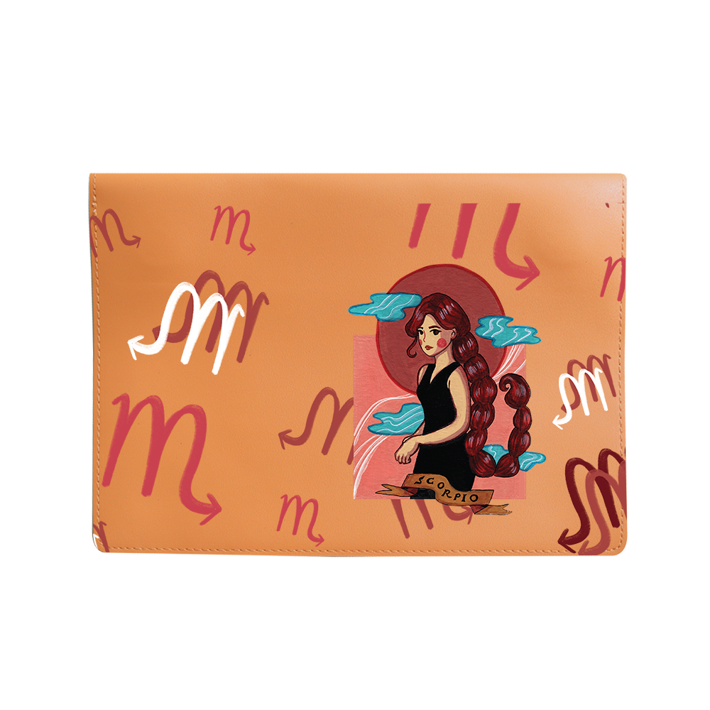 Vegan Leather Sleeve - Scorpio