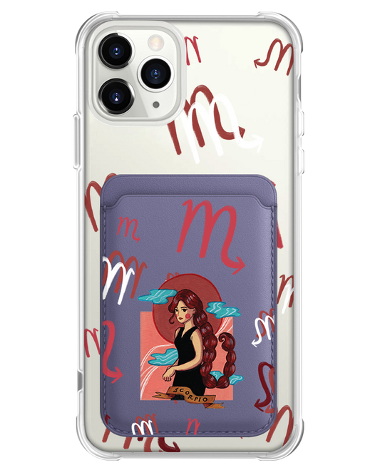iPhone Magnetic Wallet Case - Scorpio