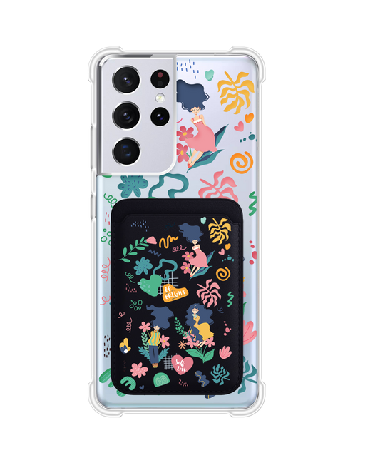 Android Magnetic Wallet Case - Self Love Sticker Pack 2.0