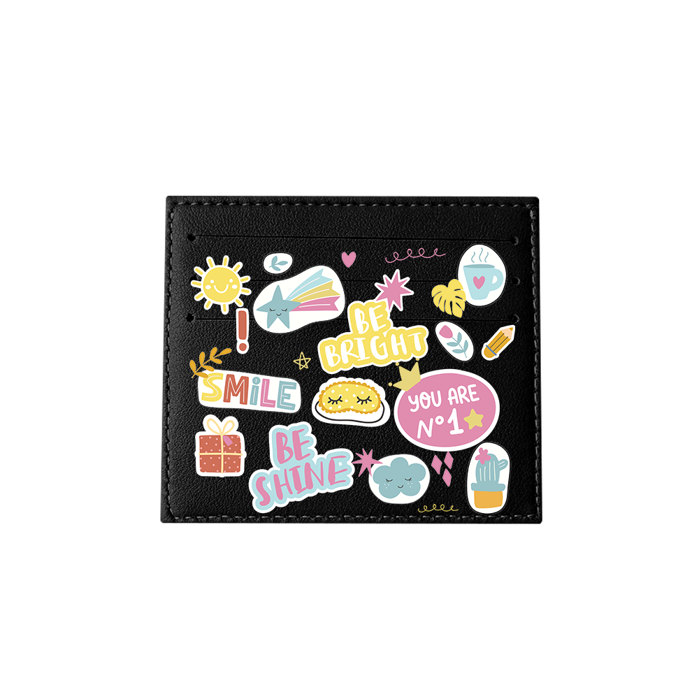 6 Slots Card Holder - Self Love Sticker pack 3.0