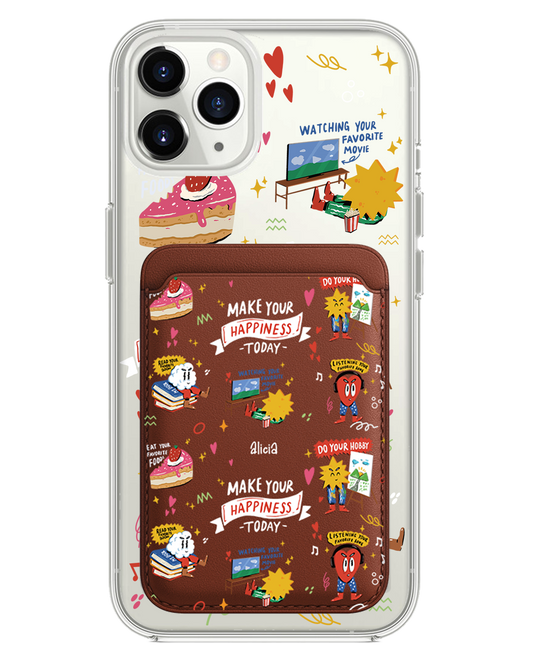 iPhone Magnetic Wallet Case - Selfless Love 1.0