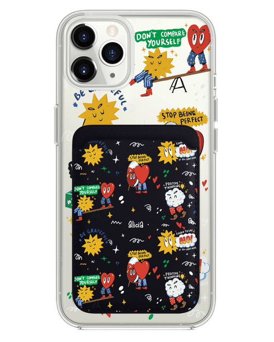 iPhone Magnetic Wallet Case - Selfless Love 2.0