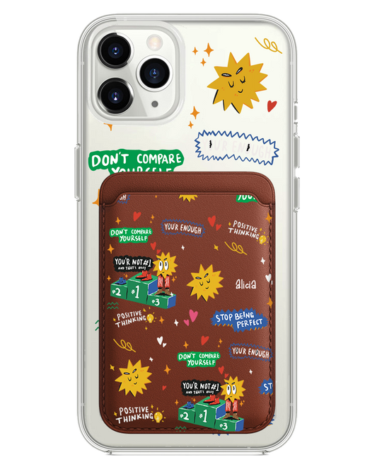 iPhone Magnetic Wallet Case - Selfless Love 4.0