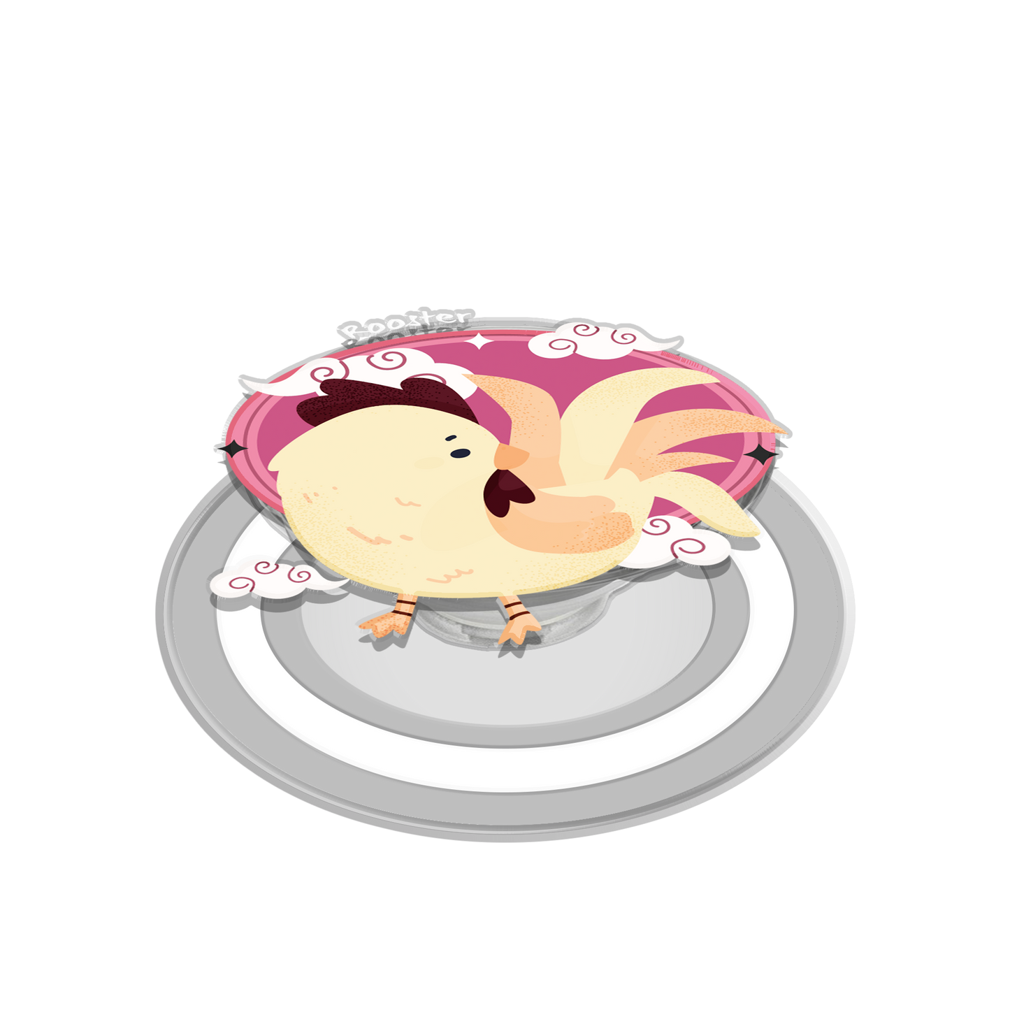 Magnetic Grip - Rooster (Chinese Zodiac / Shio)