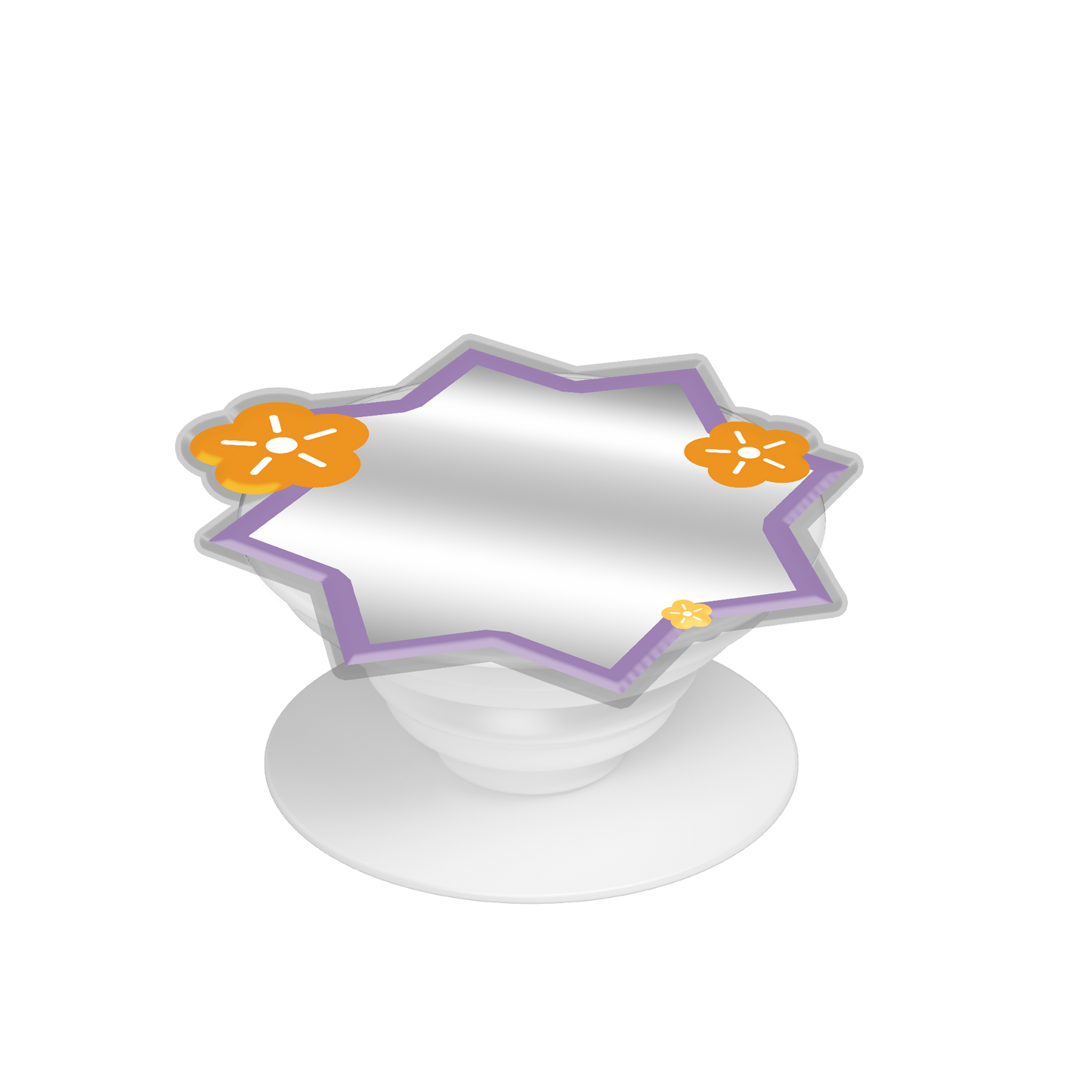 Pop Up Grip Mirror - Shio Tiger