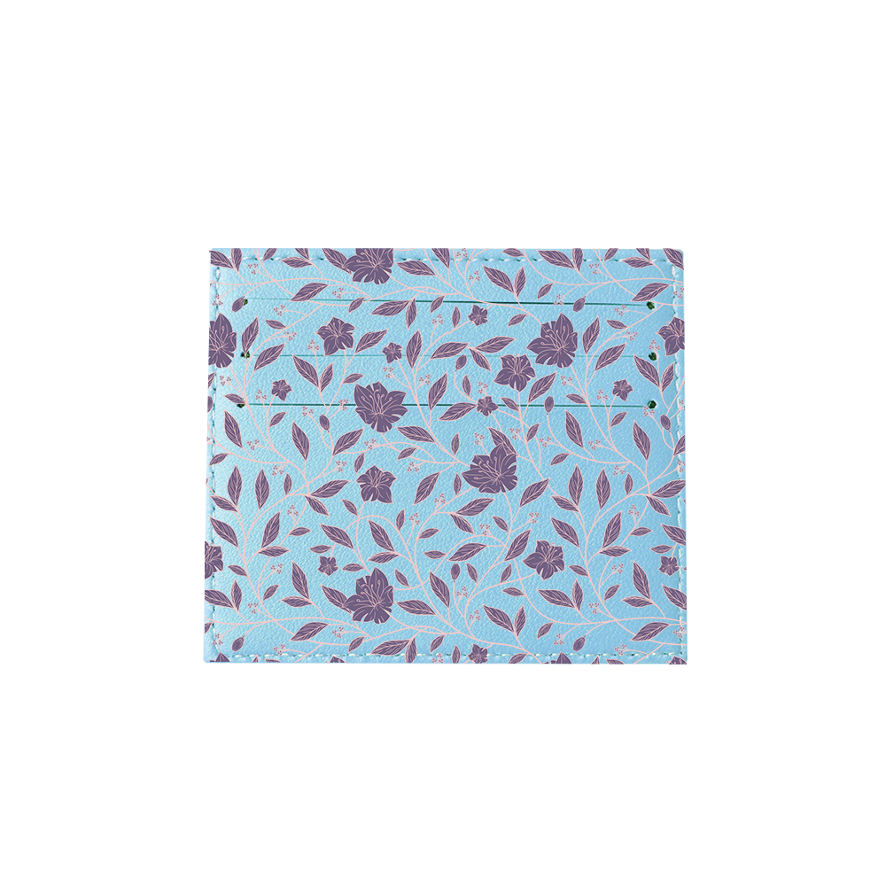 6 Slots Card Holder - Sketchy Flower 4.0
