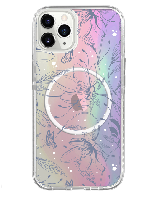 iPhone Rearguard Holo - Sketchy Flower & Butterfly 2.0