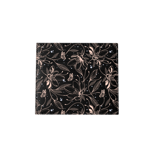 6 Slots Card Holder - Sketchy Flower & Butterfly 1.0