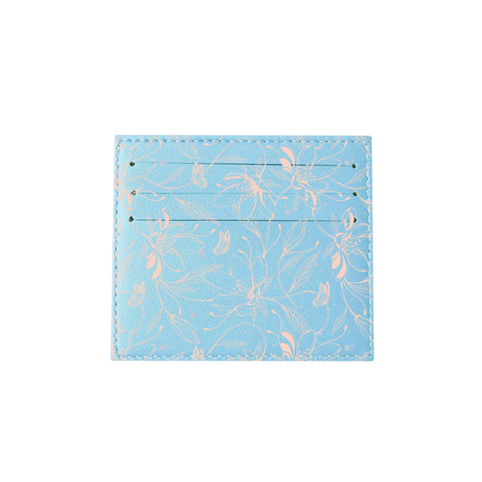 6 Slots Card Holder - Sketchy Flower & Butterfly 1.0