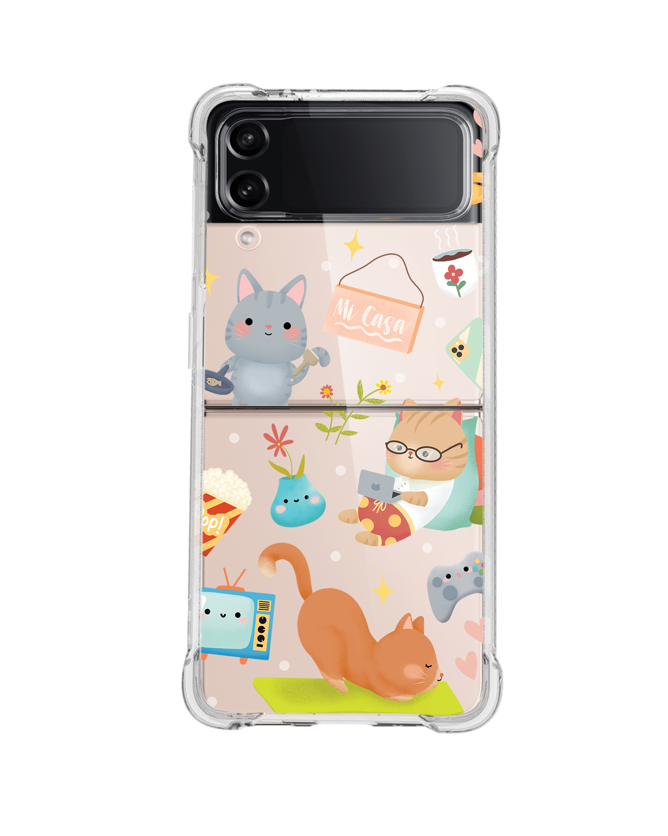 Android Flip / Fold Rearguard Hybrid - Stay Home