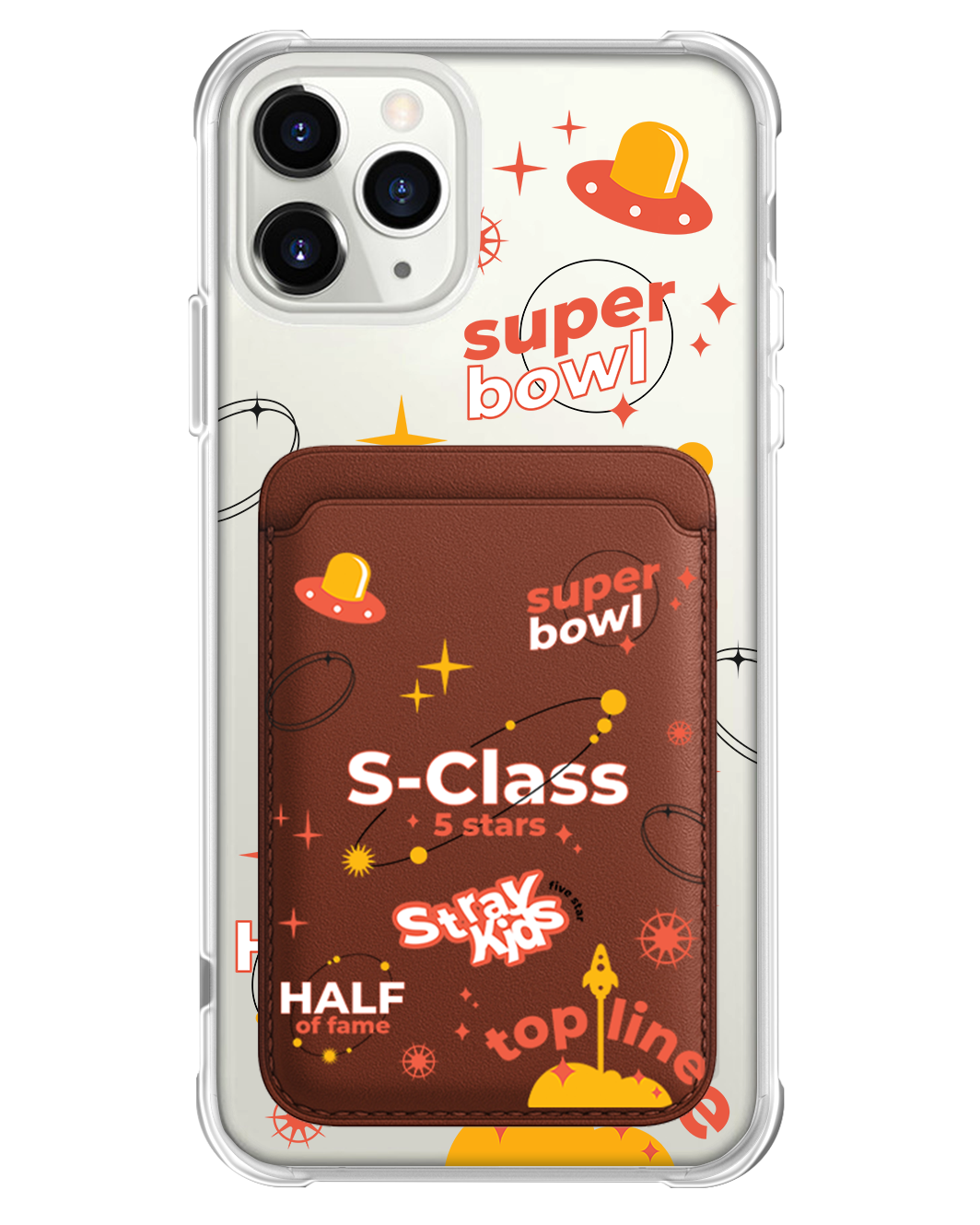 iPhone Magnetic Wallet Case - Stray Kids 5 Star