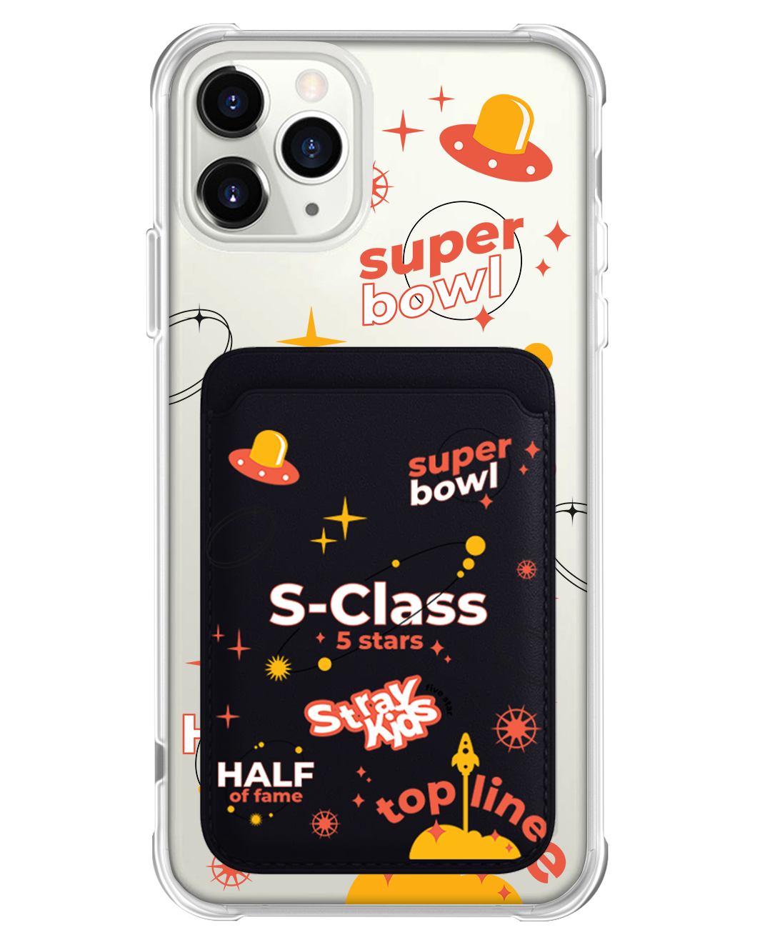 iPhone Magnetic Wallet Case - Stray Kids 5 Star