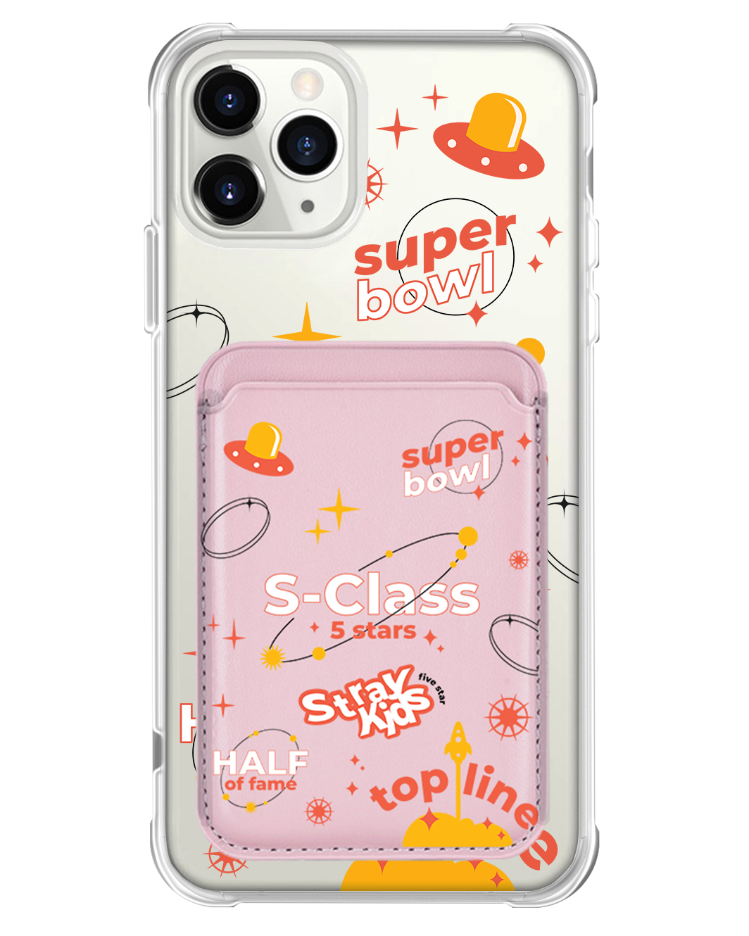 iPhone Magnetic Wallet Case - Stray Kids 5 Star