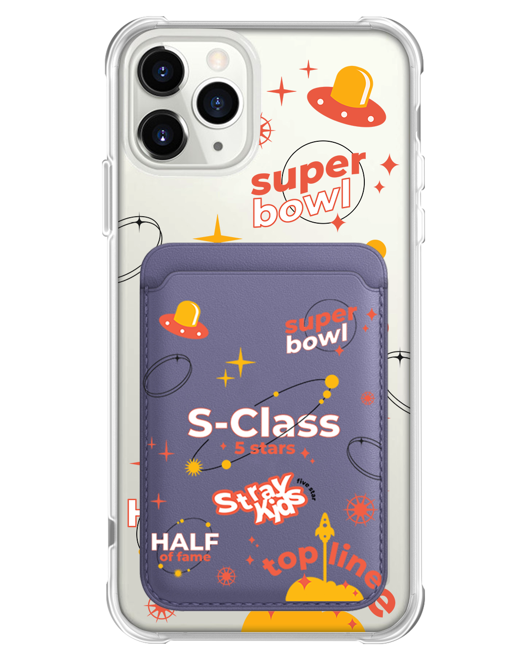 iPhone Magnetic Wallet Case - Stray Kids 5 Star