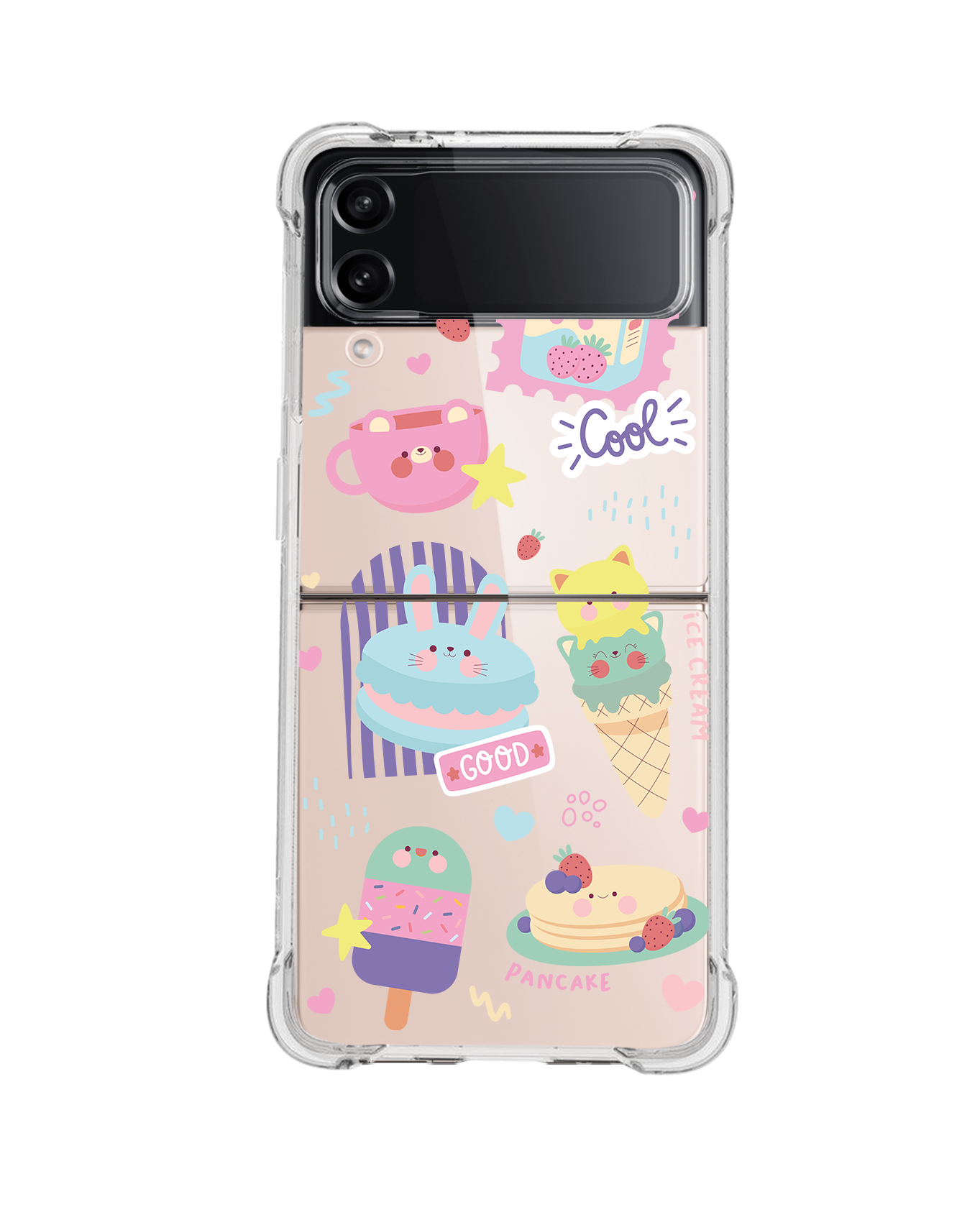 Android Flip / Fold Rearguard Hybrid - Sweet Cafe