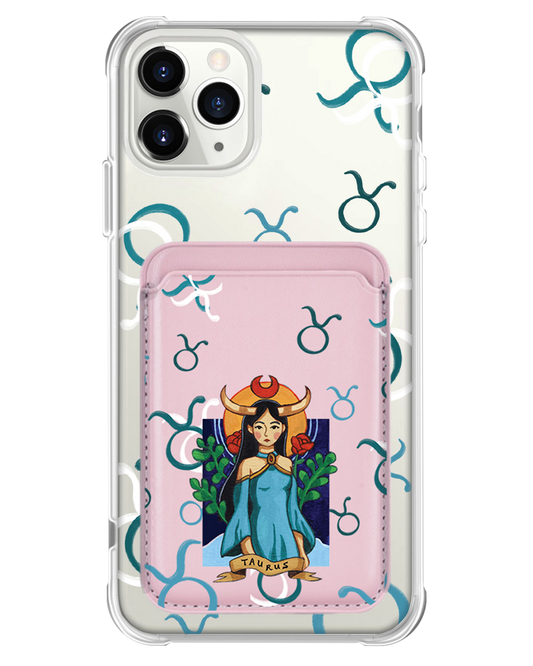 iPhone Magnetic Wallet Case - Taurus