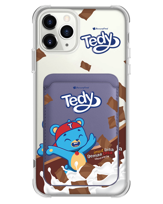 iPhone Magnetic Wallet Case - Tedy