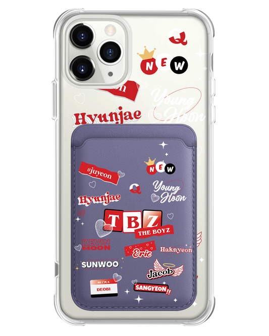 iPhone Magnetic Wallet Case - The Boyz Members
