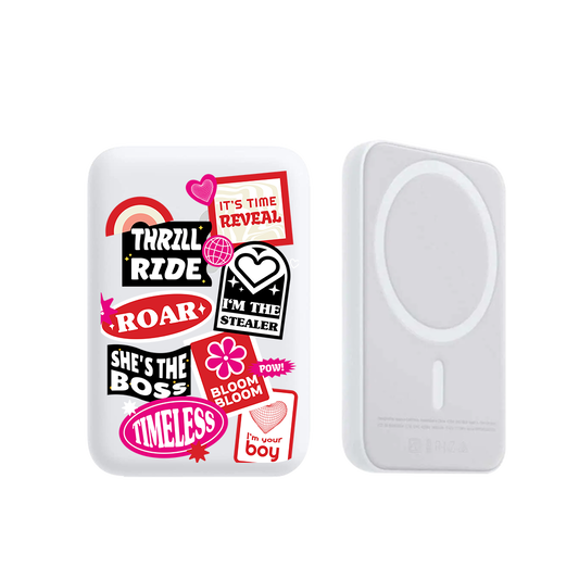 Magnetic Wireless Powerbank - The Boyz Song Sticker Pack