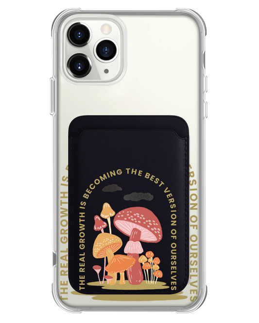iPhone Magnetic Wallet Case - The Real Growth