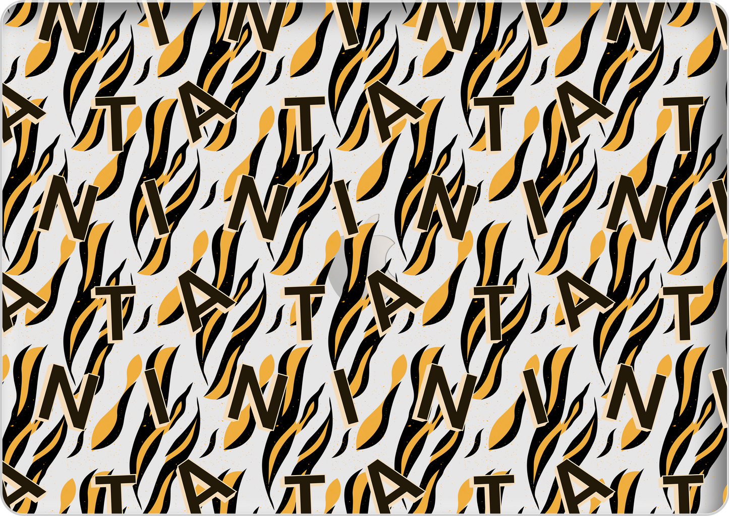 Macbook Snap Case - Tiger Monogram 1.0