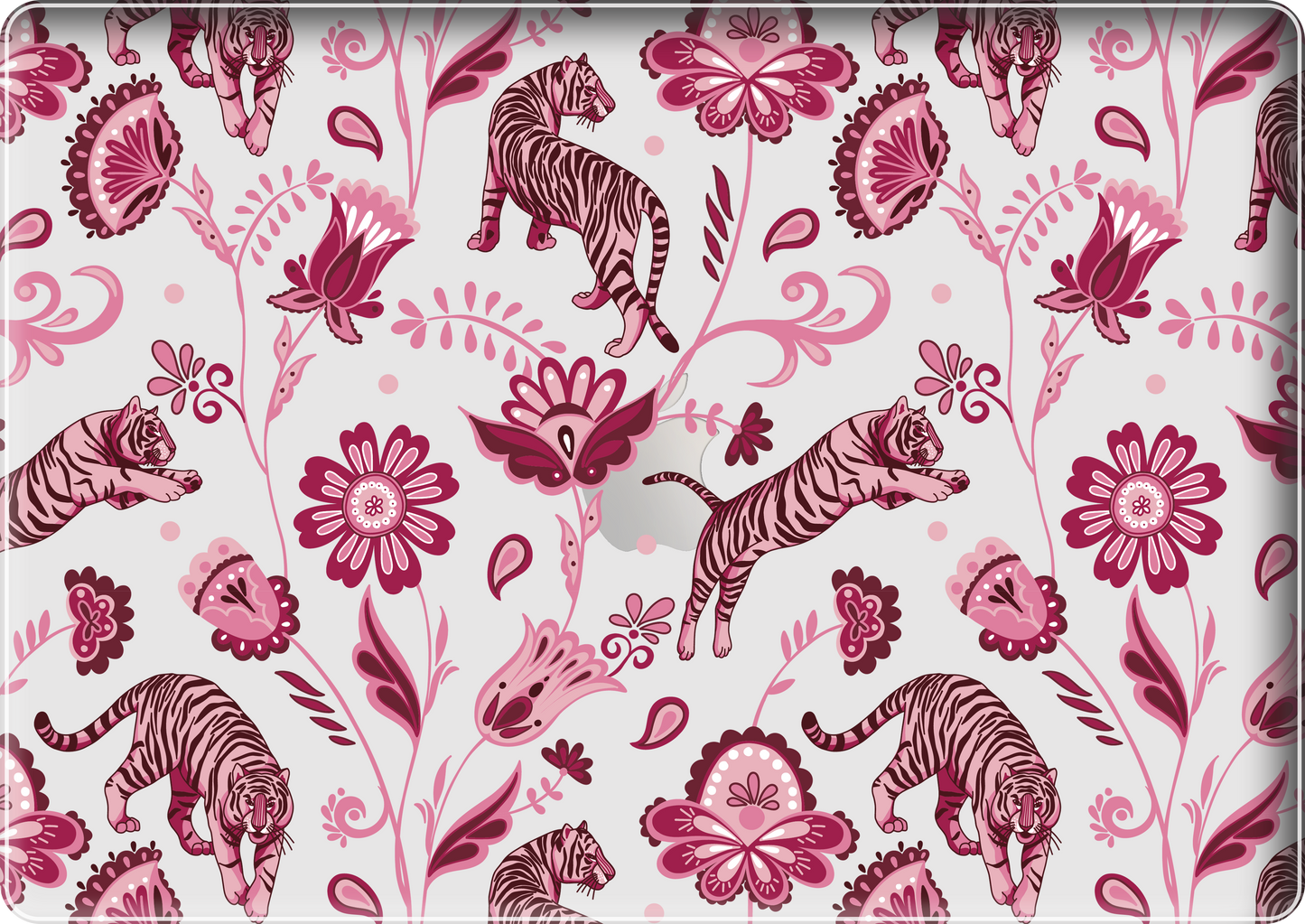MacBook Snap Case - Tiger & Floral 2.0