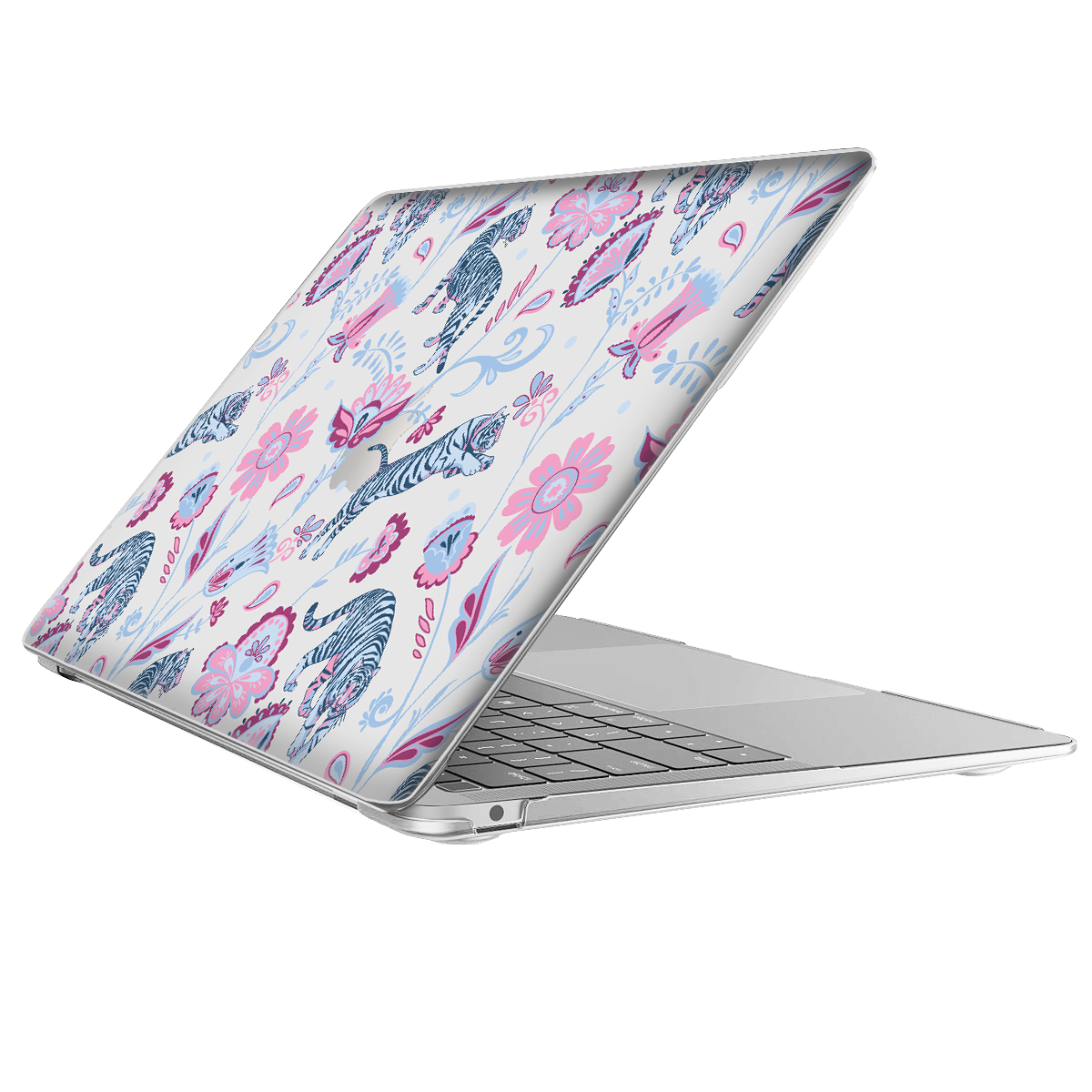 MacBook Snap Case - Tiger & Floral 3.0