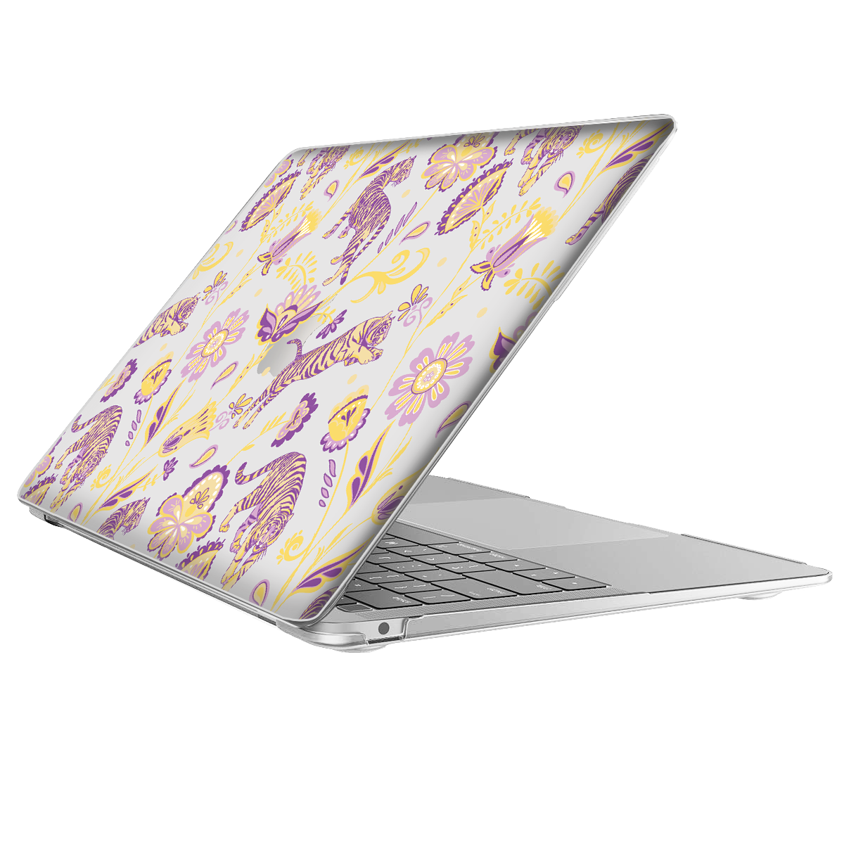MacBook Snap Case - Tiger & Floral 4.0