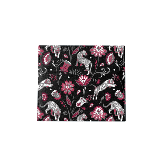 6 Slots Card Holder - Tiger & Floral 6.0