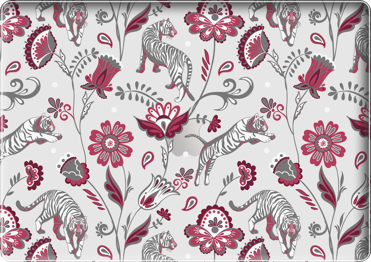 MacBook Snap Case - Tiger & Floral 6.0