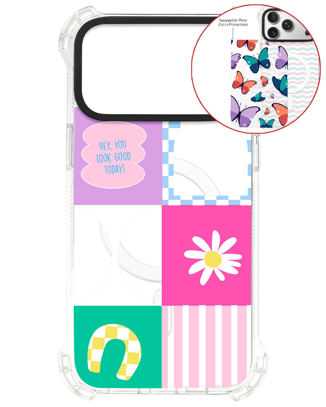 Magsafe Swappable Plate - Aesthetic Mirror 2.0