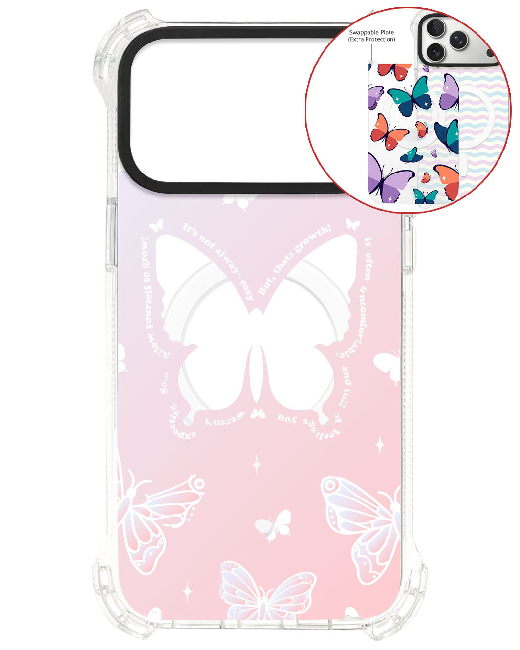 Magsafe Swappable Plate - Butterfly Effect 2.0