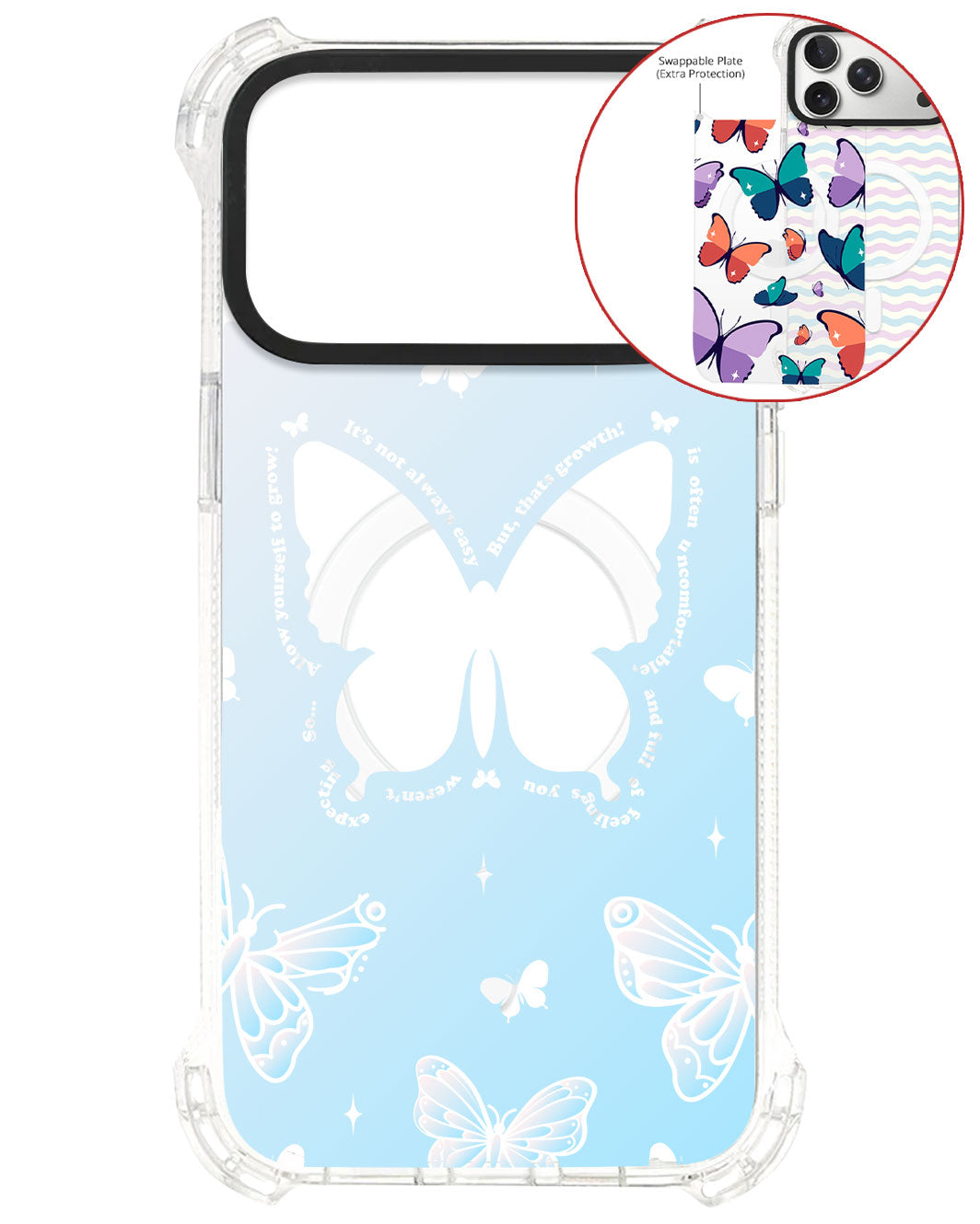 Magsafe Swappable Plate - Butterfly Effect 3.0