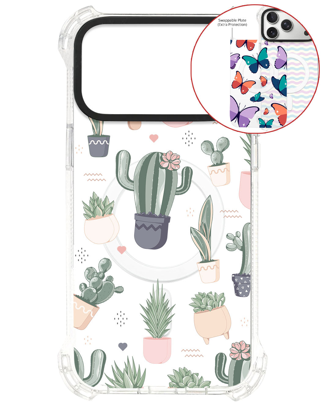 Magsafe Swappable Plate - Cactus 2.0