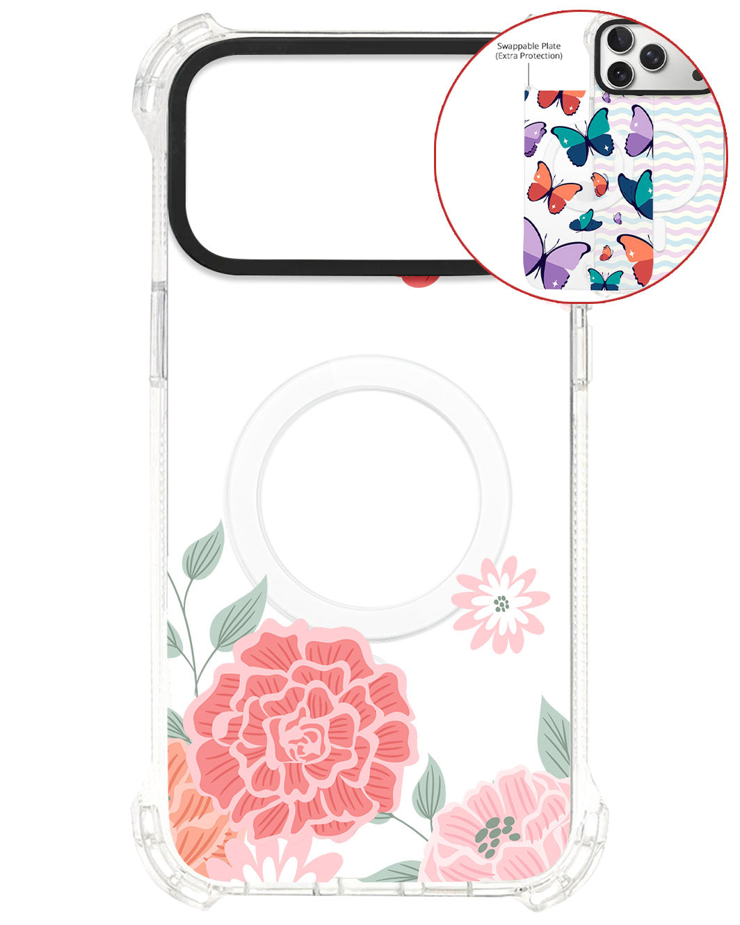Magsafe Swappable Plate - Carnation 1.0