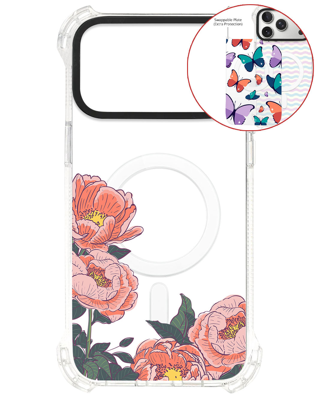 Magsafe Swappable Plate - Carnation 2.0