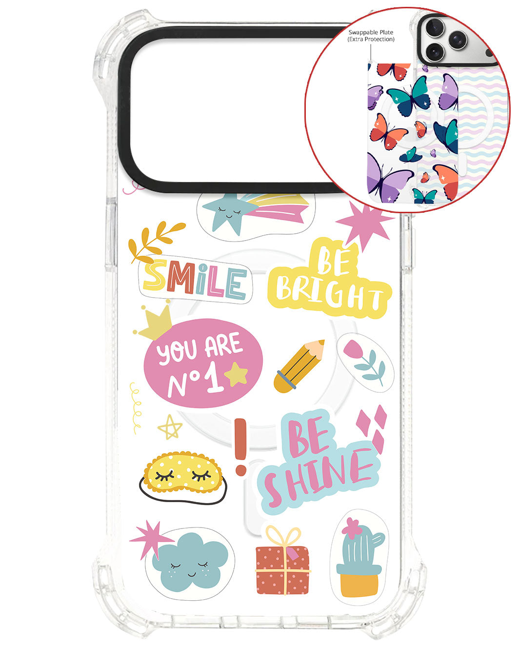 Magsafe Swappable Plate - Self Love Sticker Pack 3.0
