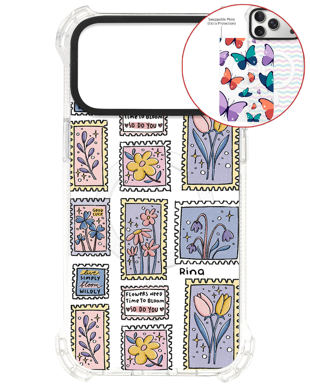Magsafe Swappable Plate - Time To Bloom