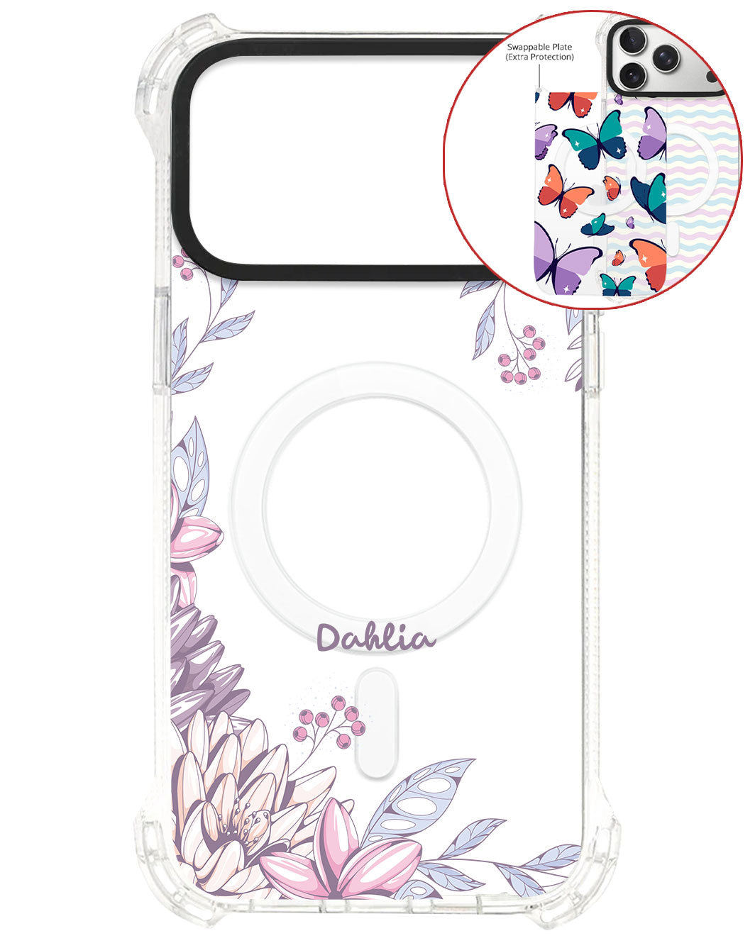 Magsafe Swappable Plate - Dahlia