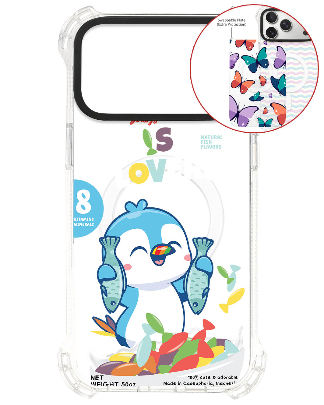 Magsafe Swappable Plate - Fish lovers