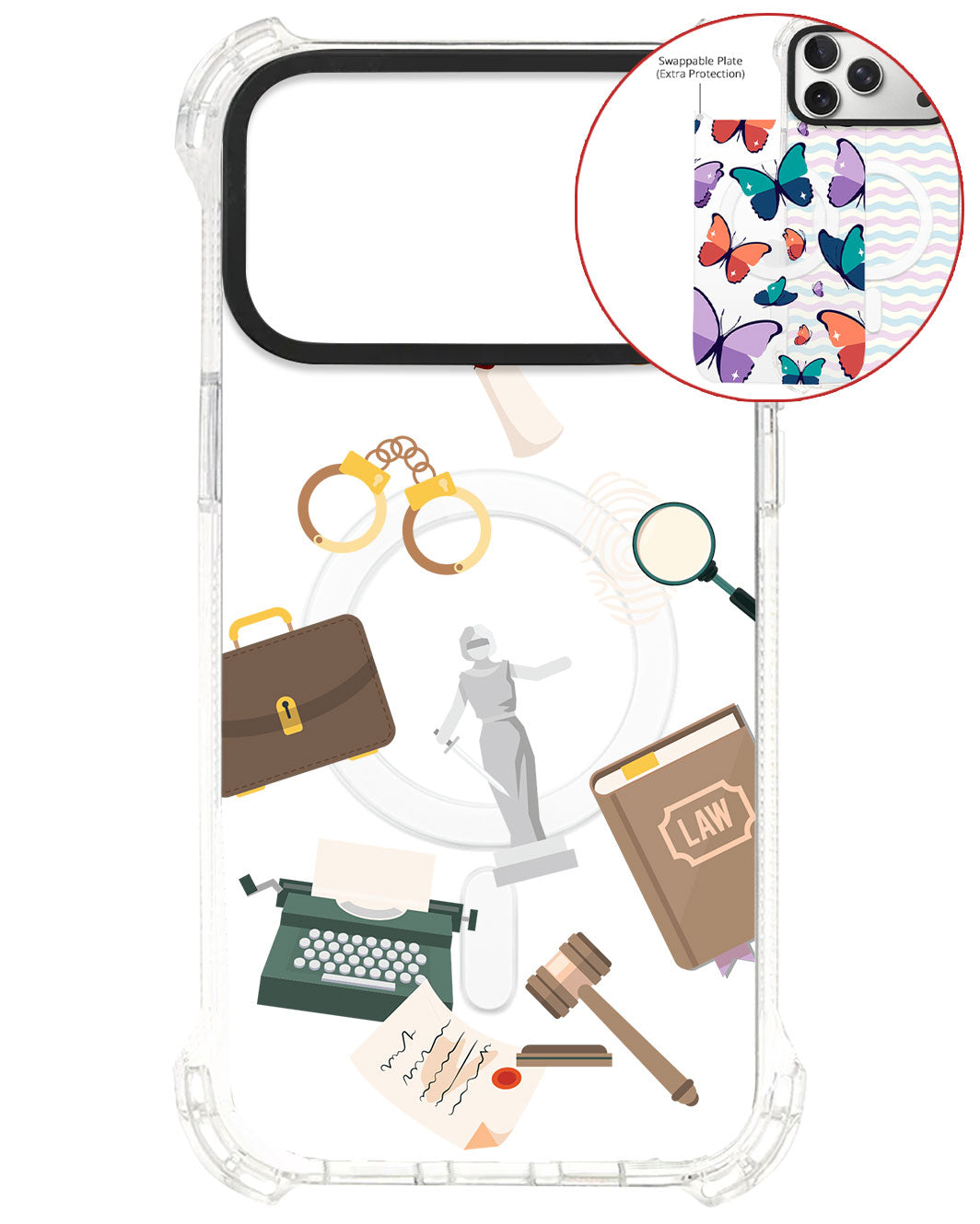 Magsafe Swappable Plate - Lawyer