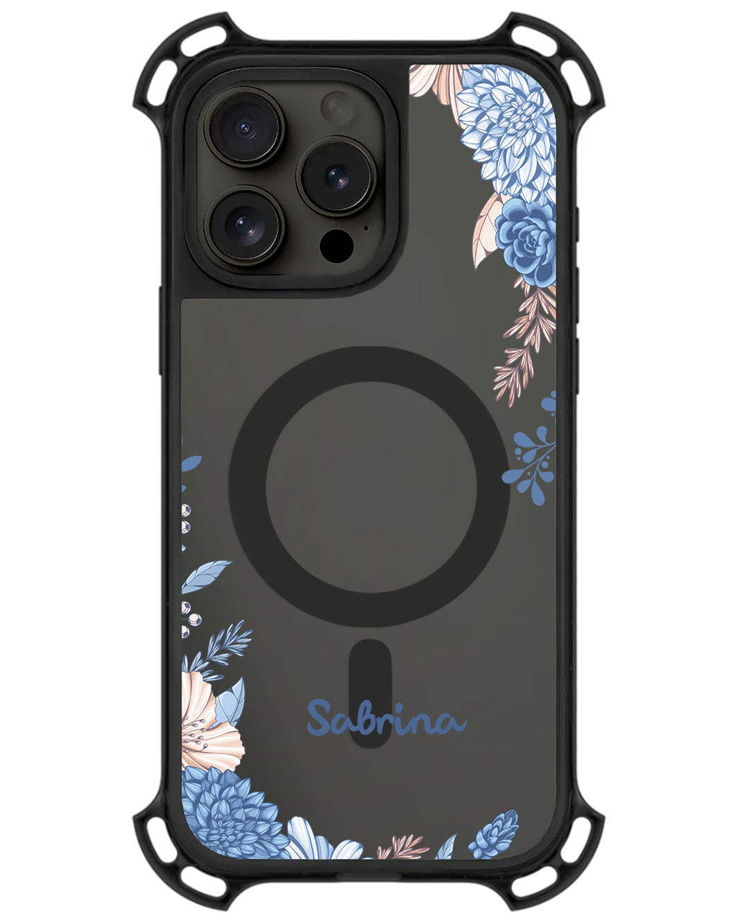 iPhone Ultimate Model-Z - Blue Florals