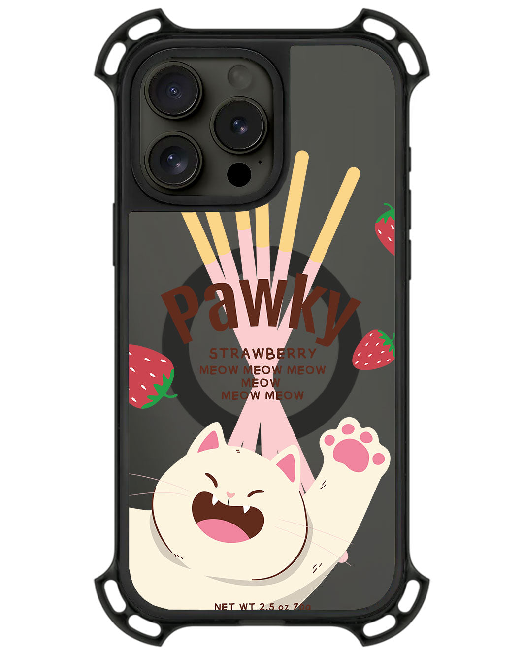 iPhone Rearguard UltimateZ - Pawky Cat