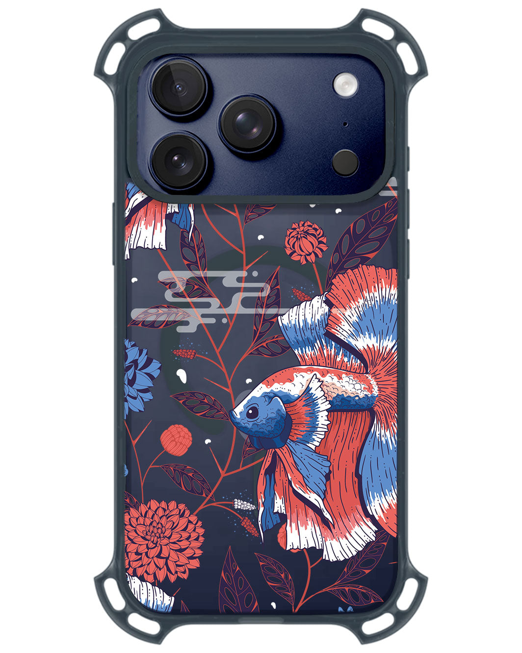 iPhone Ultimate Model-Z - Fish & Floral 2.0