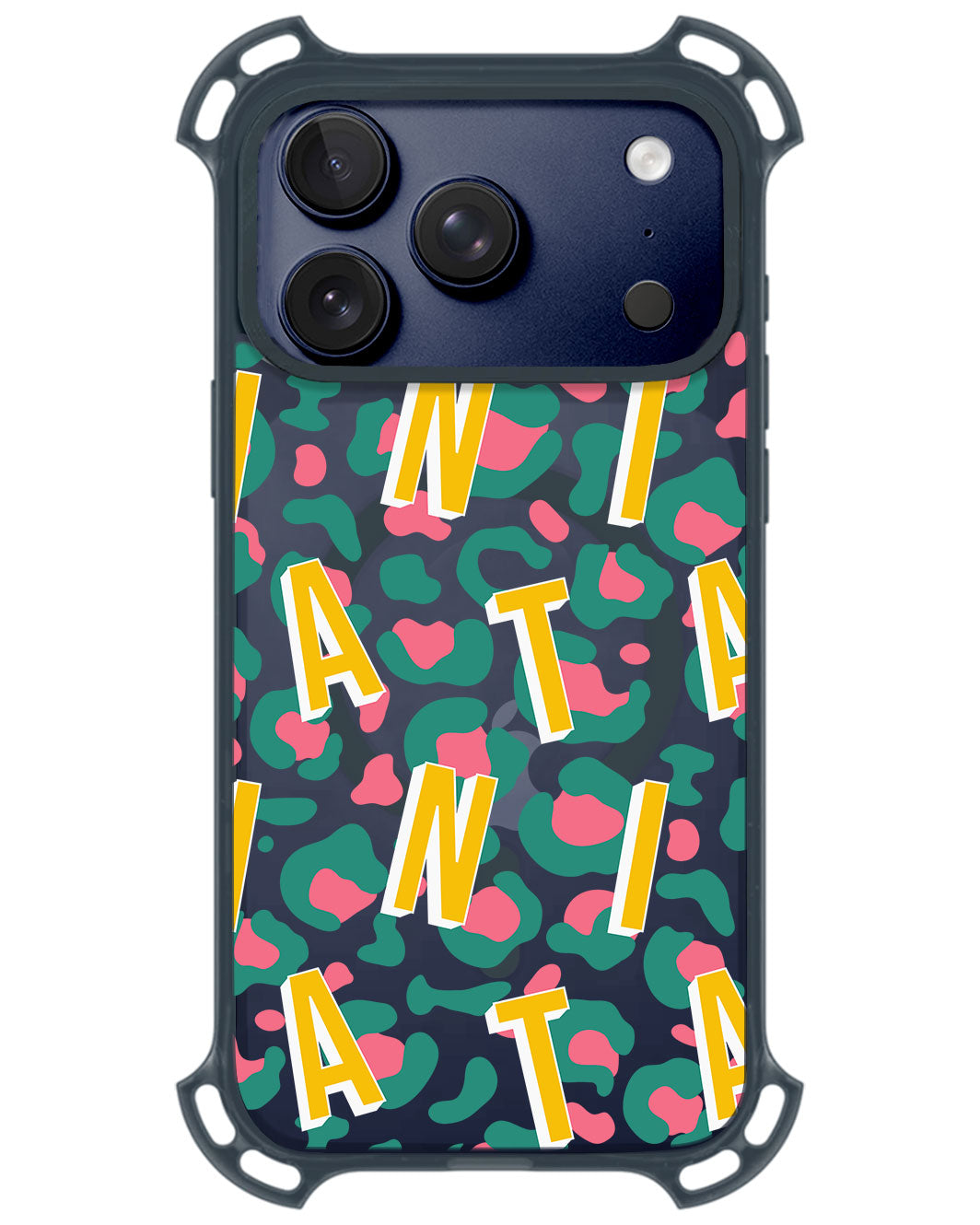 iPhone Rearguard UltimateZ - CUSTOM MONOGRAM 3.0 Leopard 4.0