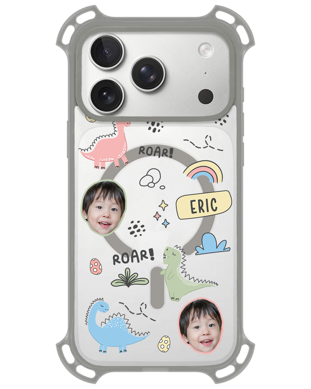 iPhone Ultimate Model-Z - Face Grid Dino